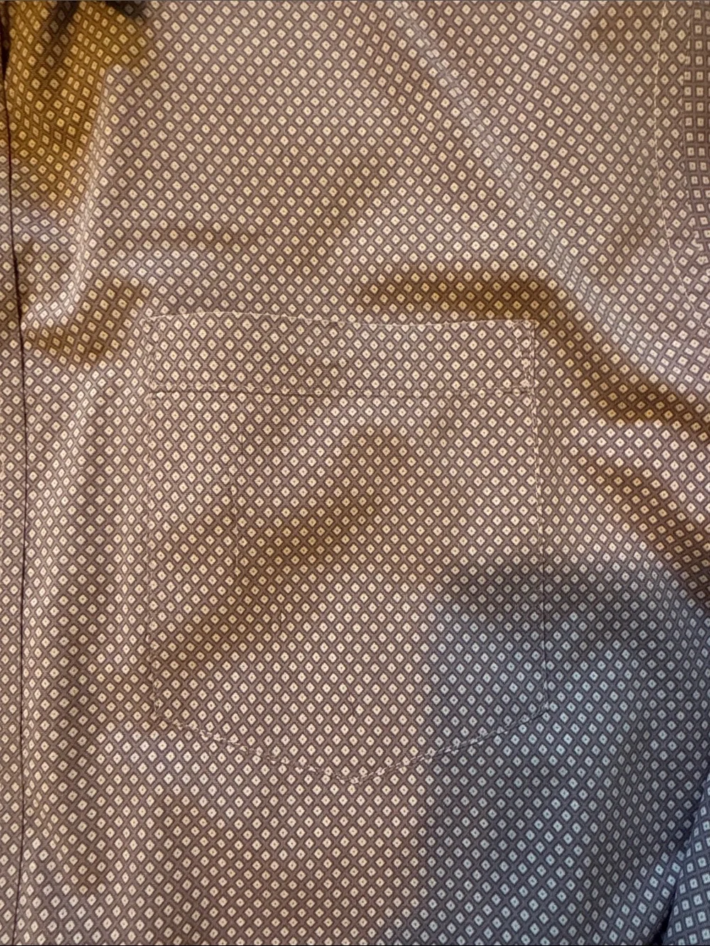 Banana Republic Men's Purple Microdot Dress Shirt